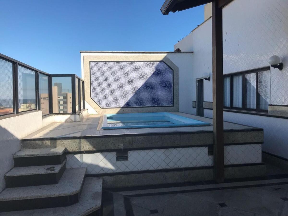 Guarapari Praia - Cobertura 6 Quartos Com Piscina E Churrasqueira Exteriör bild