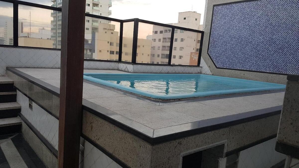 Guarapari Praia - Cobertura 6 Quartos Com Piscina E Churrasqueira Exteriör bild